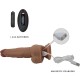 Дилдо PRETTY LOVE - DILDO JONATHAN SILICONE 3 VIBRATION + 3 THRUSTING FUNCTIONS REMOTE CONTROL 21 CM