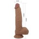 Дилдо PRETTY LOVE - DILDO JONATHAN SILICONE 3 VIBRATION + 3 THRUSTING FUNCTIONS REMOTE CONTROL 21 CM