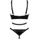 Бельо OBSESSIVE - ARMARES CROTCHLESS TEDDY M/L