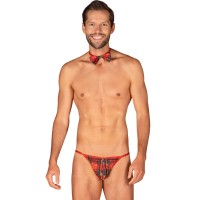 Бельо OBSESSIVE - MS MERRILO THONG & BOW TIE ONE SIZE