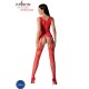 PASSION - BS099 RED BODYSTOCKING ONE SIZE