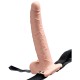 Вибратор FETISH FANTASY SERIES - ADJUSTABLE HARNESS REALISTIC PENIS WITH BALLS RECHARGEABLE AND VIBRATOR 23 CM