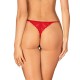 Бельо OBSESSIVE - INGRIDIA CROTCHLESS THONG RED XS/S