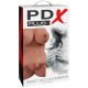 Мастурбатор PDX PLUS - FEMALE MASTURBATOR TORSO DOUBLE ENTRY CARAMEL