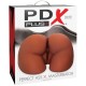 Мастурбатор PDX PLUS - PERFECT ASS XL MASTURBATOR DOUBLE ENTRY BROWN