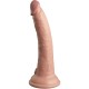 Вибратор KING COCK ELITE - REALISTIC DILDO VIBRATOR & SILICONE REMOTE CONTROL 17.8 CM