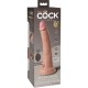 Вибратор KING COCK ELITE - REALISTIC DILDO VIBRATOR & SILICONE REMOTE CONTROL 17.8 CM