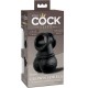 KING COCK ELITE - RING WITH TESTICLE SILICONE