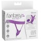 FANTASY FOR HER - BUTTERFLY HARNESS, VIBRATING RECHARGEABLE & REMOTE CONTROL PURPLE