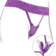 Вибратор FANTASY FOR HER - BUTTERFLY HARNESS G-SPOT WITH VIBRATOR, RECHARGEABLE & REMOTE CONTROL VIOLET
