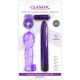 CLASSIX - KIT FOR COUPLES WITH RING, SHEATH AND BULLETS PURPLE