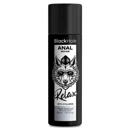 BLACK HOLE™ - ANAL REPAIR WATER BASED RELAX WITH HYALURON 30 ML