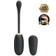 Вибро яйце PRETTY LOVE - DOREEN LUXURY RECHARGEABLE VIBRATING EGG BLACK