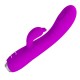 Вибратор PRETTY LOVE - REGINA RECHARGEABLE VIBRATOR-SUCKER PURPLE