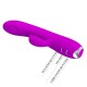 Вибратор PRETTY LOVE - REGINA RECHARGEABLE VIBRATOR-SUCKER PURPLE