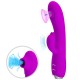 Вибратор PRETTY LOVE - REGINA RECHARGEABLE VIBRATOR-SUCKER PURPLE