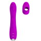 Вибратор PRETTY LOVE - REGINA RECHARGEABLE VIBRATOR-SUCKER PURPLE