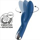 SATISFYER - SPINNING RABBIT 1 CLITORIS AND G-SPOT STIMULATION BLUE