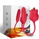 ARMONY - ROSE 3 IN 1, STIMULATOR, SUCTION AND UP&DOWN WITH RED TAIL