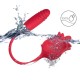 ARMONY - ROSE 3 IN 1, STIMULATOR, SUCTION AND UP&DOWN WITH RED TAIL