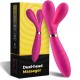 Вибратор ARMONY - Y-WAND MASSAGER & VIBRATOR DOUBLE HEAD FUCHSIA