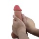 Дилдо PRETTY LOVE - SLIDING SKIN SERIES REALISTIC DILDO WITH SLIDING SKIN SUCTION CUP BROWN 23.4 CM