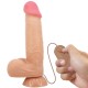 Дилдо PRETTY LOVE - SLIDING SKIN SERIES REALISTIC DILDO WITH SLIDING SKIN SUCTION CUP REMOTE CONTROL FLESH 21.8 CM