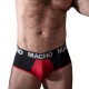 Бельо за мъже MACHO - MS26N SLIP BLACK/RED S