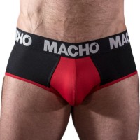 Бельо за мъже MACHO - MS26N SLIP BLACK/RED