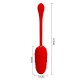 Вибро яйце PRETTY LOVE - VIBRATING EGG WITH RED RECHARGEABLE MARINE TEXTURE