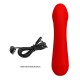 Вибратор PRETTY LOVE - CETUS RECHARGEABLE VIBRATOR RED