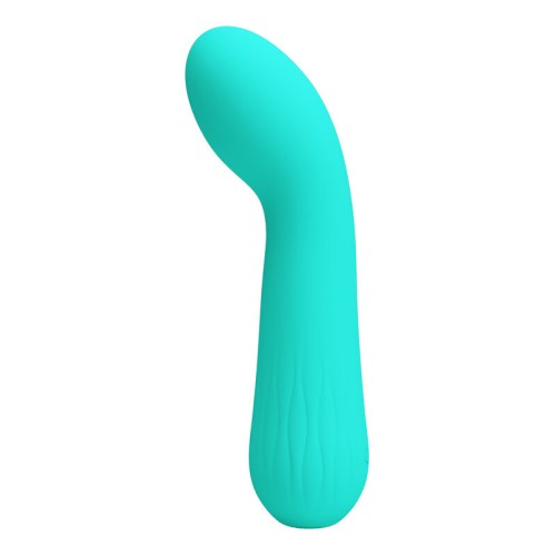 Вибратор PRETTY LOVE - FAUN RECHARGEABLE VIBRATOR AQUA GREEN