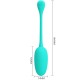 Вибро яйце PRETTY LOVE - KNUCKER WATER GREEN RECHARGEABLE VIBRATING EGG