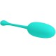 Вибро яйце PRETTY LOVE - KNUCKER WATER GREEN RECHARGEABLE VIBRATING EGG