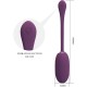 Вибро яйце PRETTY LOVE - DOREEN PURPLE RECHARGEABLE VIBRATING EGG