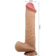 Дилдо PRETTY LOVE - SLIDING SKIN SERIES REALISTIC DILDO WITH SLIDING SKIN SUCTION CUP FLESH 26 CM