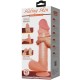 Дилдо PRETTY LOVE - SLIDING SKIN SERIES REALISTIC DILDO WITH SLIDING SKIN SUCTION CUP BROWN 26 CM