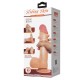 Дилдо PRETTY LOVE - SLIDING SKIN SERIES REALISTIC DILDO WITH SLIDING SKIN SUCTION CUP 21.8 CM