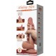 Дилдо PRETTY LOVE - SLIDING SKIN SERIES REALISTIC DILDO WITH SLIDING BROWN SKIN SUCTION CUP 20.6 CM