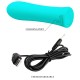 Вибратор PRETTY LOVE - ALFREDA SUPER POWER VIBRATOR AQUA GREEN