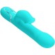 Вибратор PRETTY LOVE - RABBIT VIBRATOR PEARLS AQUA GREEN