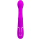 Вибратор PRETTY LOVE - DEJON RABBIT VIBRATOR 3 IN 1 MULTIFUNCTION VIOLET