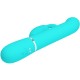 Вибратор PRETTY LOVE - COALE RABBIT VIBRATOR PEARLS AQUA GREEN