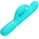 Вибратор PRETTY LOVE - COALE RABBIT VIBRATOR PEARLS AQUA GREEN