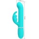 Вибратор PRETTY LOVE - COALE RABBIT VIBRATOR PEARLS AQUA GREEN