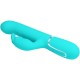 Вибратор PRETTY LOVE - COALE RABBIT VIBRATOR PEARLS AQUA GREEN