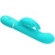 Вибратор PRETTY LOVE - COALE RABBIT VIBRATOR PEARLS AQUA GREEN