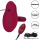 CALEXOTICS - RIDER MASSAGER DOUBLE MOTOR REMOTE CONTROL RED
