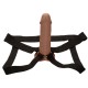 CALEXOTICS - PERFORMANCE MAXX LIFE-LIKE EXTENSION WITH HARNESS BROWN SKIN