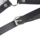 Бельо SUBBLIME - LEATHER BELT HARNESS BLACK ONE SIZE
